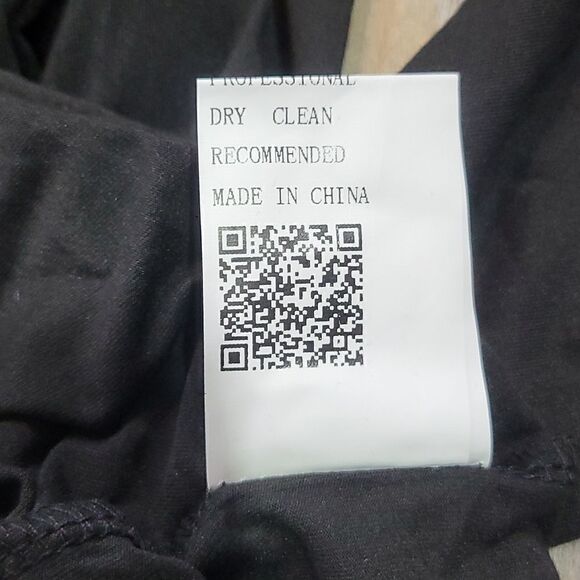 Black Bodycon Keyhole Pearl Accent Chocker Dress Size S - Picture 12 of 13